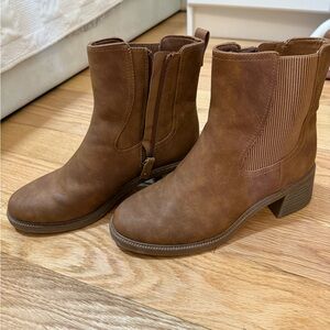 Dr. Scholls Brown Ankle Boots